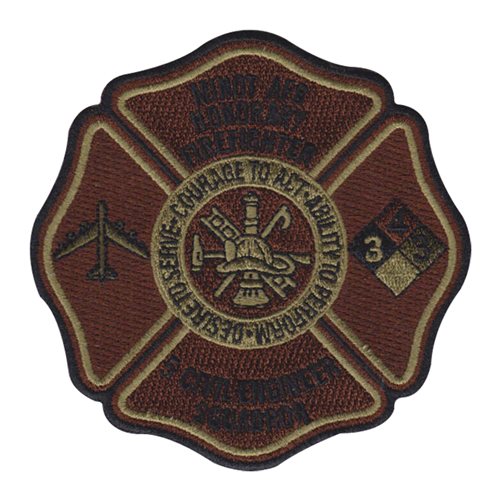 5 CES Honorary Firefighter OCP Patch