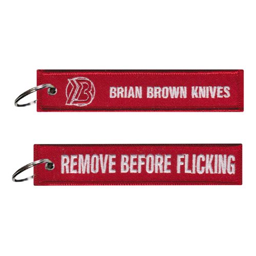 Brian Brown Knives RBF Key Flag