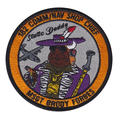 182 AW Communication and Navigation Shop Patch