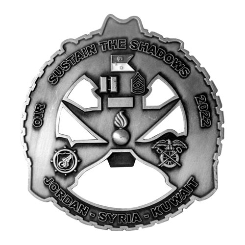 3-71 CAV Diesel FSC Bottle Opener Challenge Coin - View 2