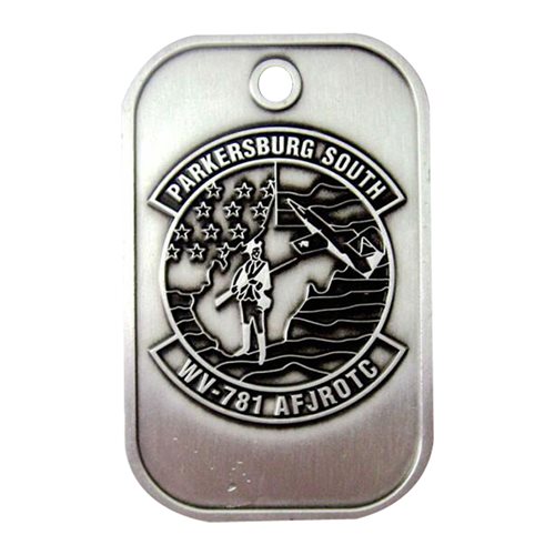 AFJROTC WV-781 Parkersburg South High School Tag Challenge Coin