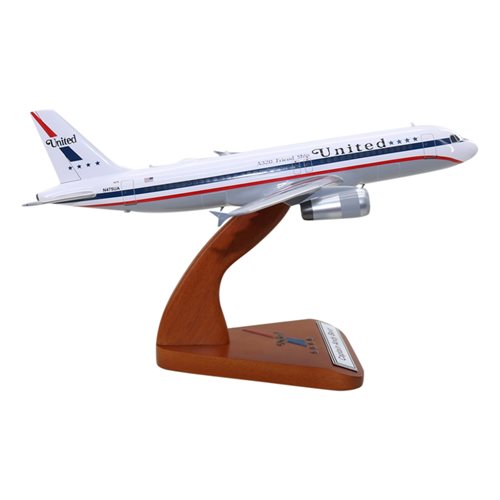 United Airlines Airbus A320-200 Custom Airplane Model  - View 4