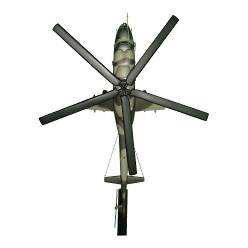 Korean People's Army Air Force Mi-24 Custom Airplane Briefing Stick - View 3