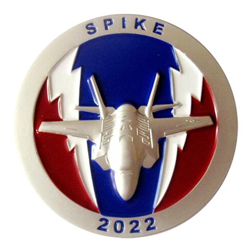 62 FS 10000 NOR Flying Hours Challenge Coin - View 2