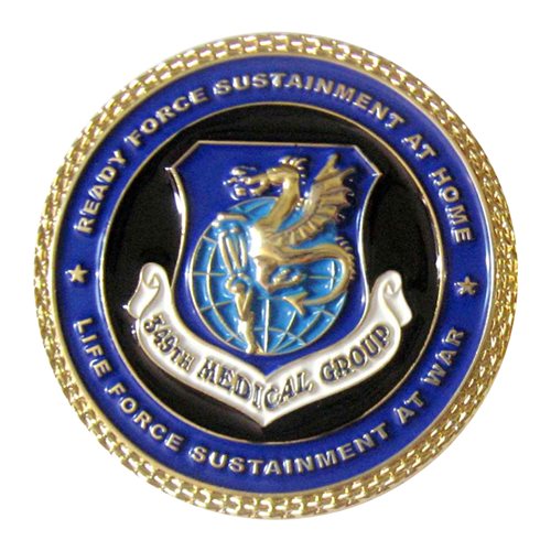 349 MDG Chief Master Sergeant Challenge Coin