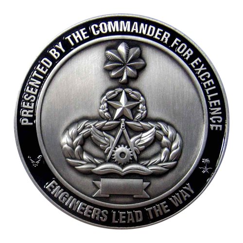 378 ECES Commander Challenge Coin