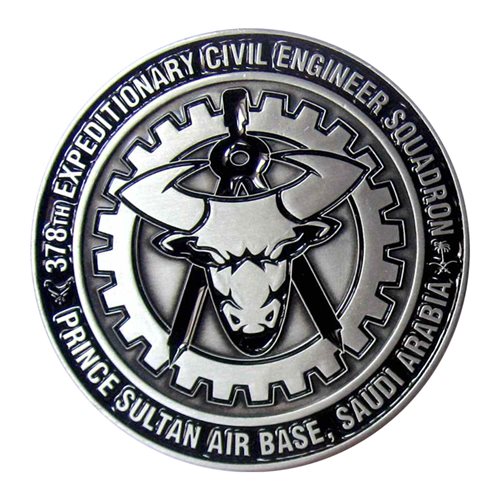 378 ECES Commander Challenge Coin - View 2