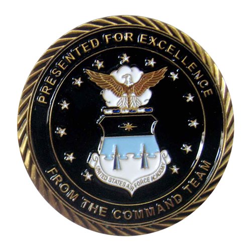 USAFA CS-14 Challenge Coin - View 2