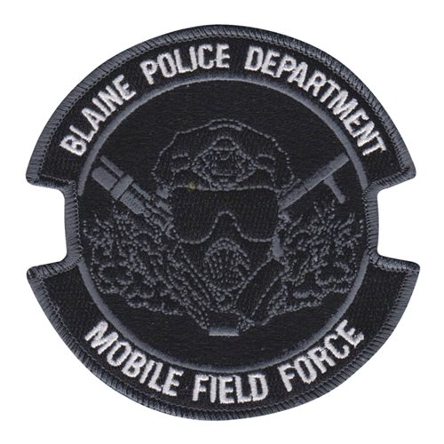 Blaine Police Department Strike Team Patch