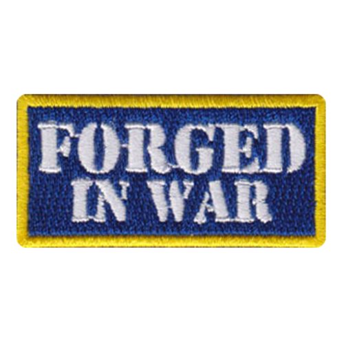 15 AF Forged In War Pencil Patch
