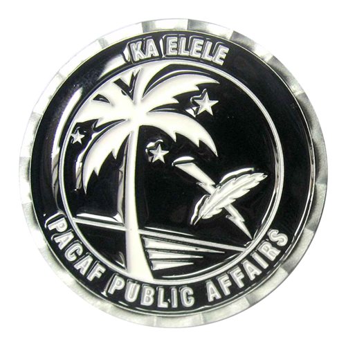 PACAF Public Affairs Command Challenge Coin