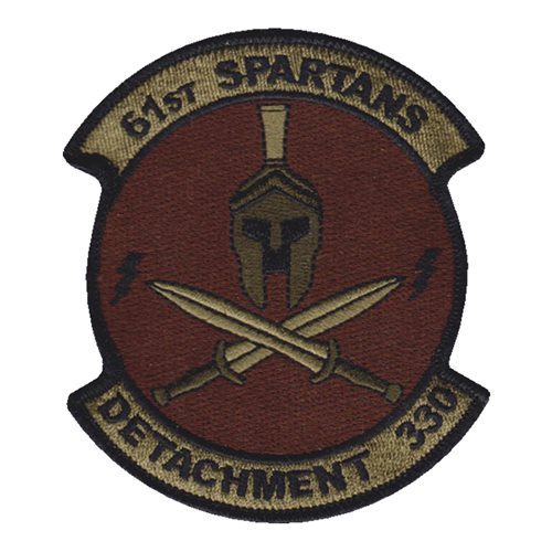AFROTC DET 330 Spartans OCP Patch