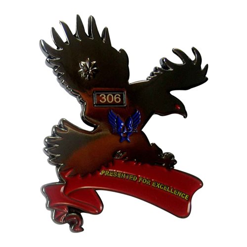 306 IS Justice From Above Bottle Opener Challenge Coin - View 2