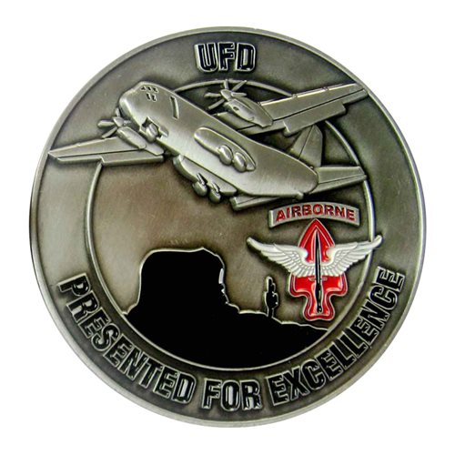 USASOC Flight Detachment Challenge Coin - View 2