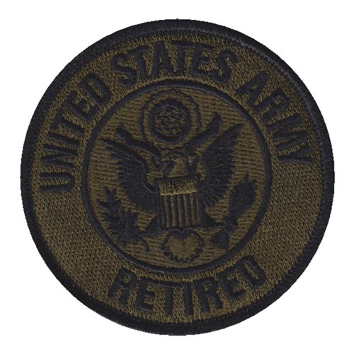 US Army Retired Control Group Patch 