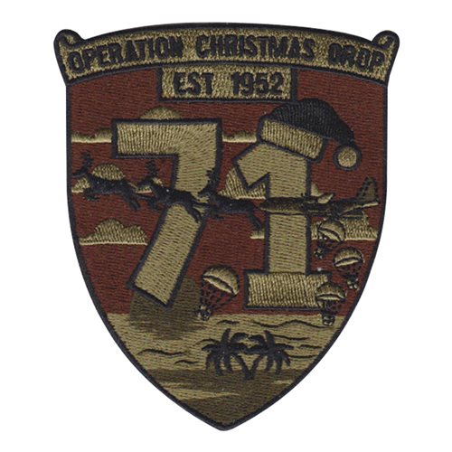 36 AS Operation Christmas Drop EST 1952 OCP Patch