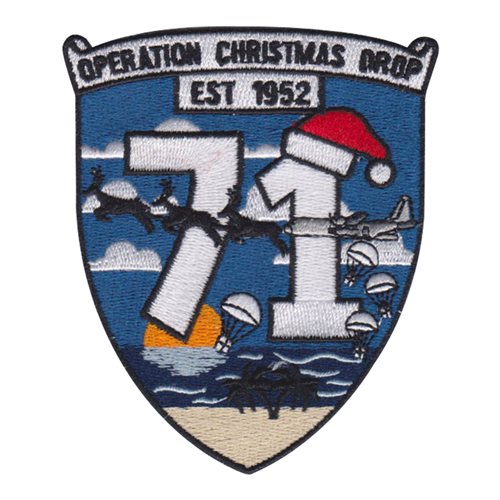 36 AS Operation Christmas Drop EST 1952 Patch