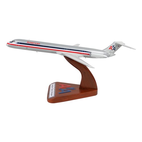 American Airlines McDonnell Douglas MD-80 Custom Airplane Model  - View 2