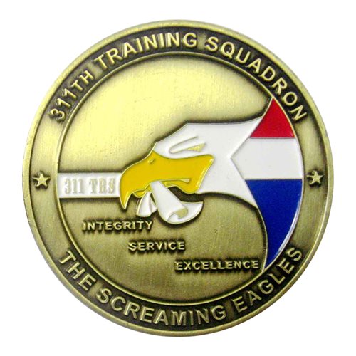 311 TRS Russian Challenge Coin - View 2