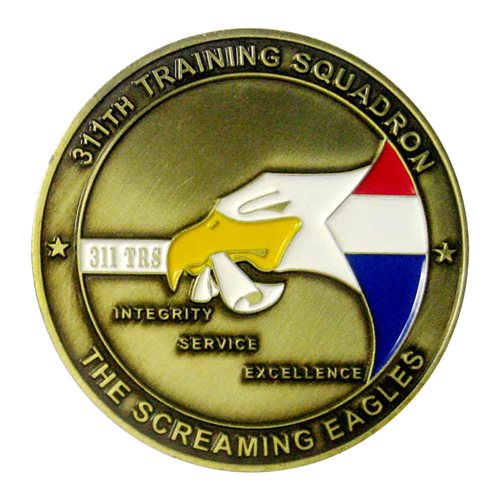 311 TRS Spanish Challenge Coin - View 2