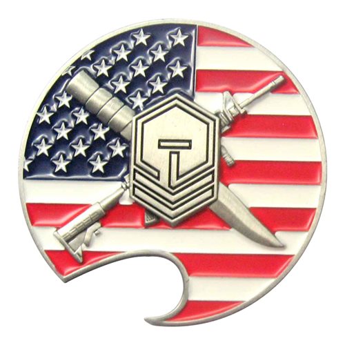 Tactical OPS Brewing Inc Alpha 2023 Bottle Opener Challenge Coin - View 2