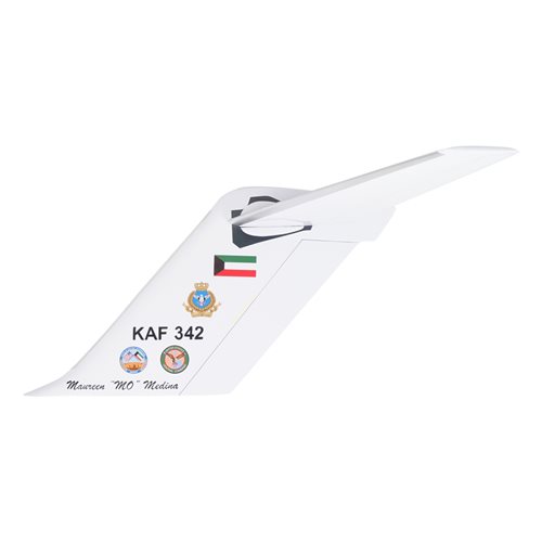 Kuwait Air Force C-17 Airplane Tail Flash