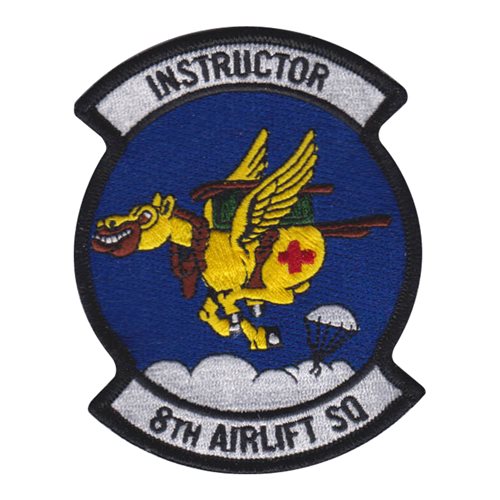 8 AS Instructor Patch