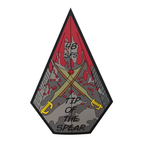 48 SFS Tip of the Spear PVC Patch