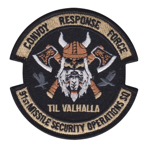 91 MSOS Convoy Response Force Patch