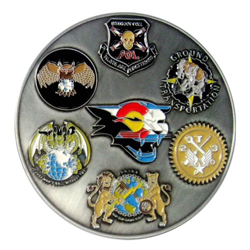 140 LRS Gaggle Challenge Coin - View 2