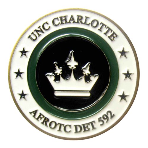 AFROTC Det 592 UNC Charlotte Commander Challenge Coin