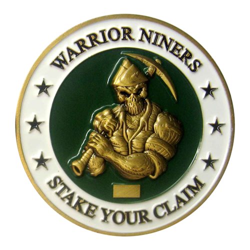 AFROTC Det 592 UNC Charlotte Commander Challenge Coin - View 2