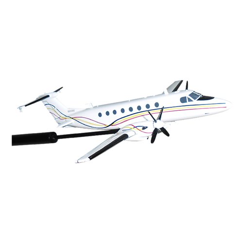 C-12J Huron Custom Airplane Model Briefing Sticks - View 2