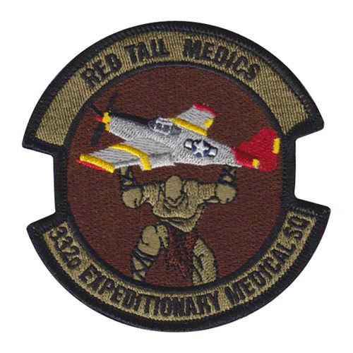 332 EMDS Red Tails Medics Patch
