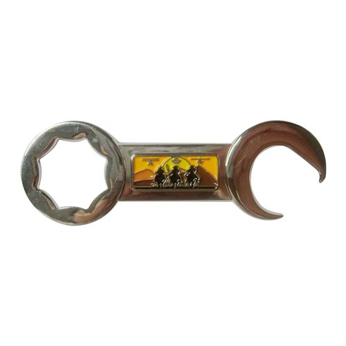 B Co 449 ASB Regulators Bottle opener Challenge Coin - View 2