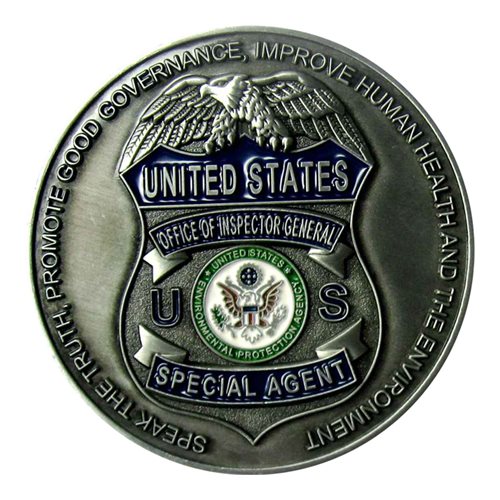 USAF EPA OIG Special Agent Challenge Coin