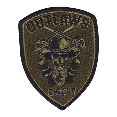 D TRP 2-6 CAV Outlaws OCP Patch
