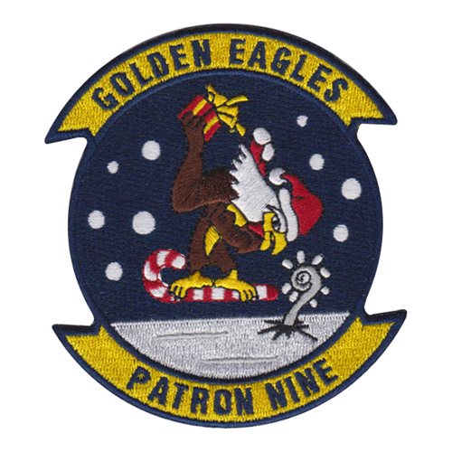 VP-9 Golden Eagles Holiday Patch