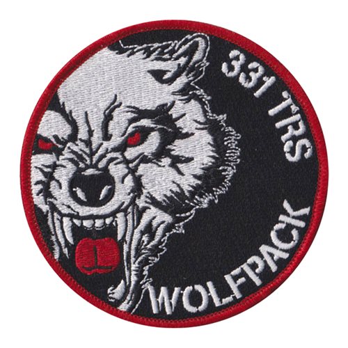 331 TRS Wolfpack Black Patch