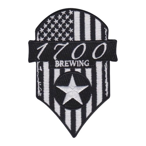 1700 Brewing Company Flag Patch