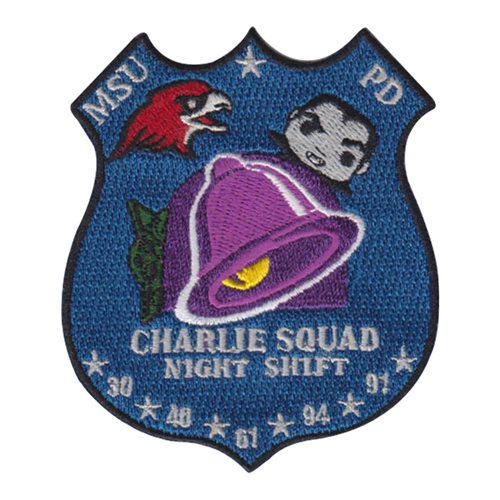 Charlie Squad Night Shift Patch