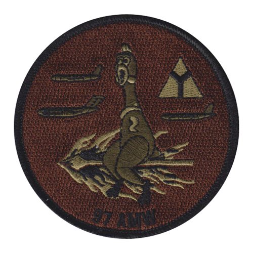 97 AMW CPTS & WSA Booster Club OCP Patch