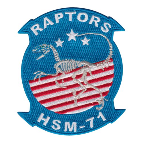 HSM-71 Raptors Anniversary Patch