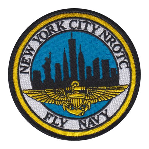 NROTC New York City Fly Navy Patch