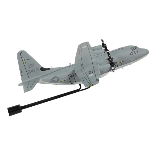 VMGR KC-130J Harvest Hawk Custom Airplane Model Briefing Stick - View 3