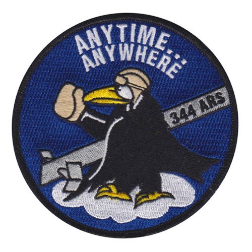 344 ARS Ravens Anytime Anywhere Patch