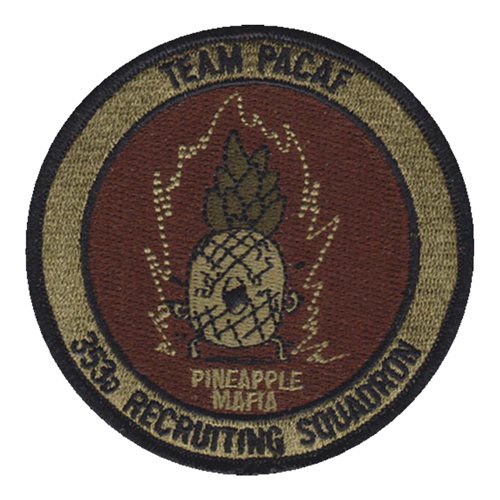 353 RCS Team PACAF Pineapple Mafia OCP Patch