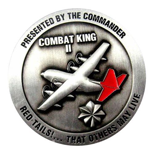 26 ERQS Combat King II Commander Challenge Coin - View 2