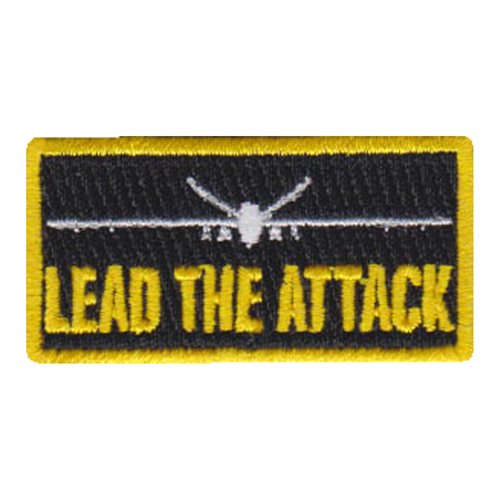 25 OSS Lead The Attack Pencil Patch