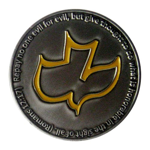 NIOC Hawaii Lt Samoluk Challenge Coin  - View 2